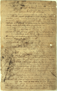 Constitution Republic of Texas 1836