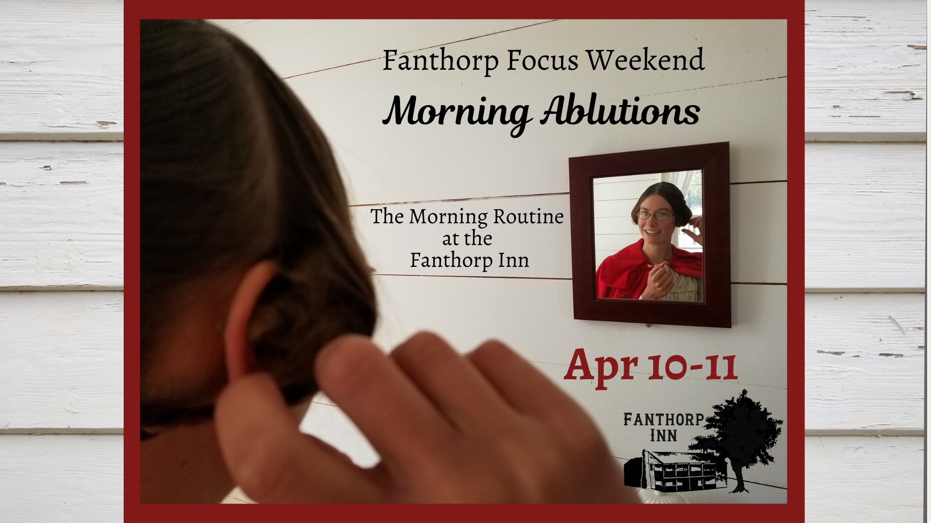 Fanthorp Focus Weekend: Morning Ablutions