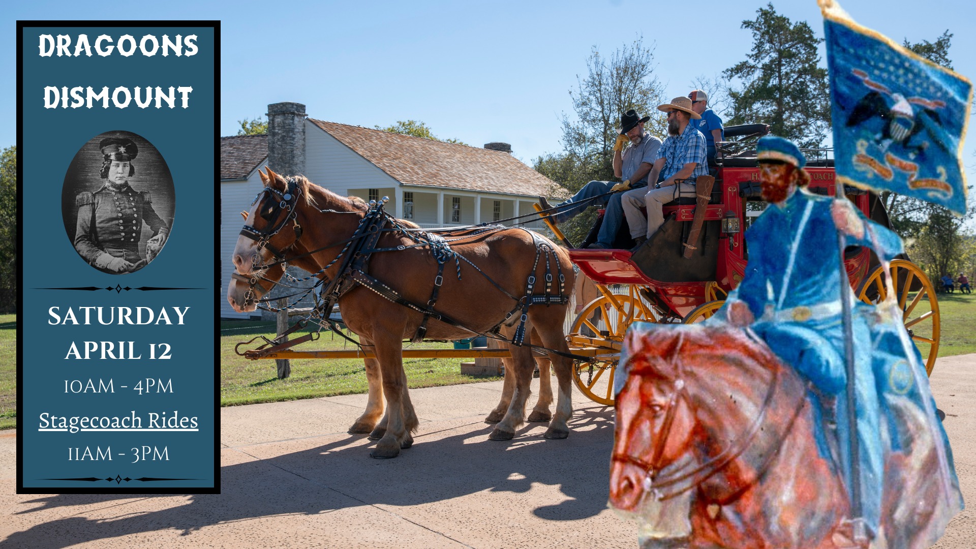 Dragoons Dismount - Tour and Stagecoach Rides