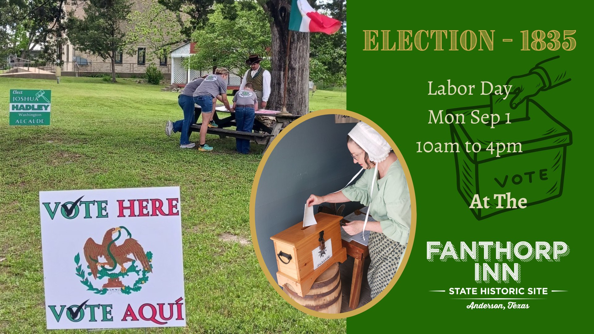 Election 1835 at Fanthorp Inn