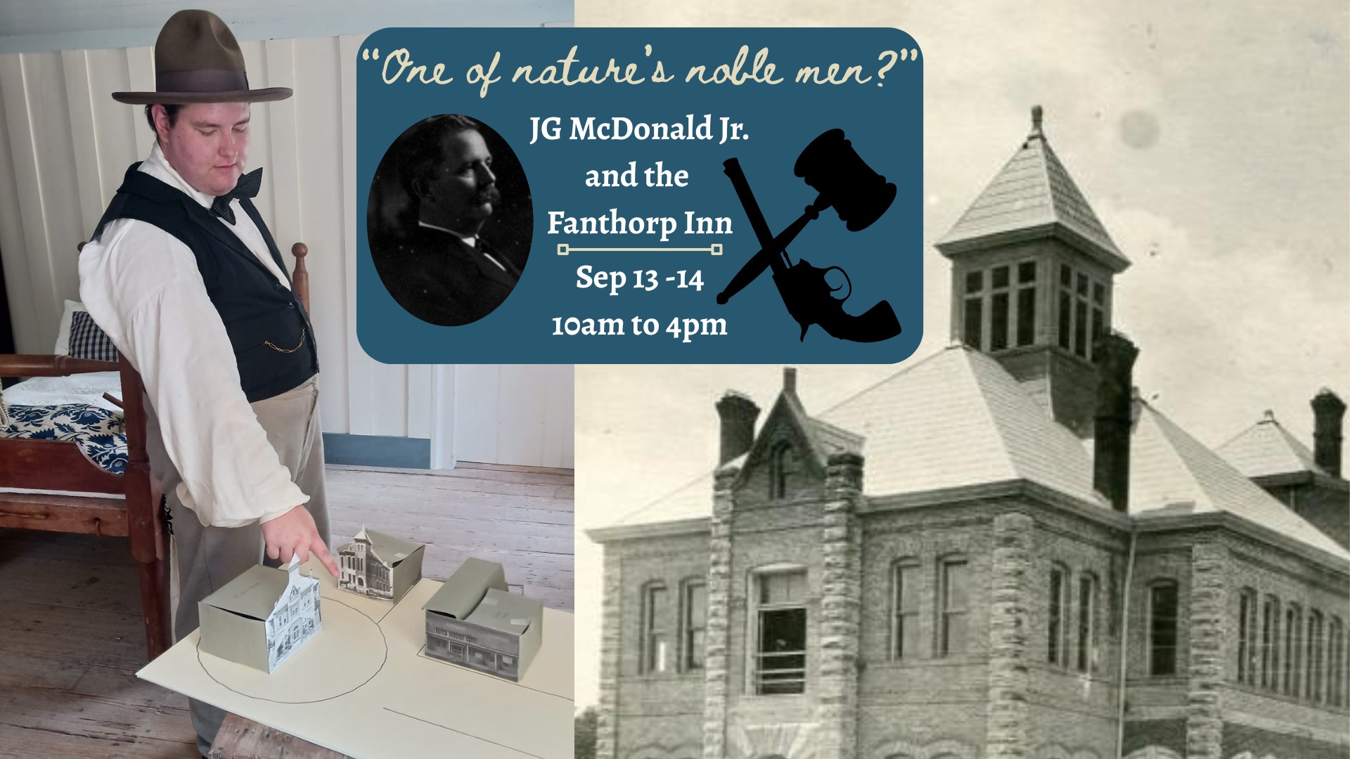 "One of nature's noble men?" JG McDonald Jr. and the Fanthorp Inn