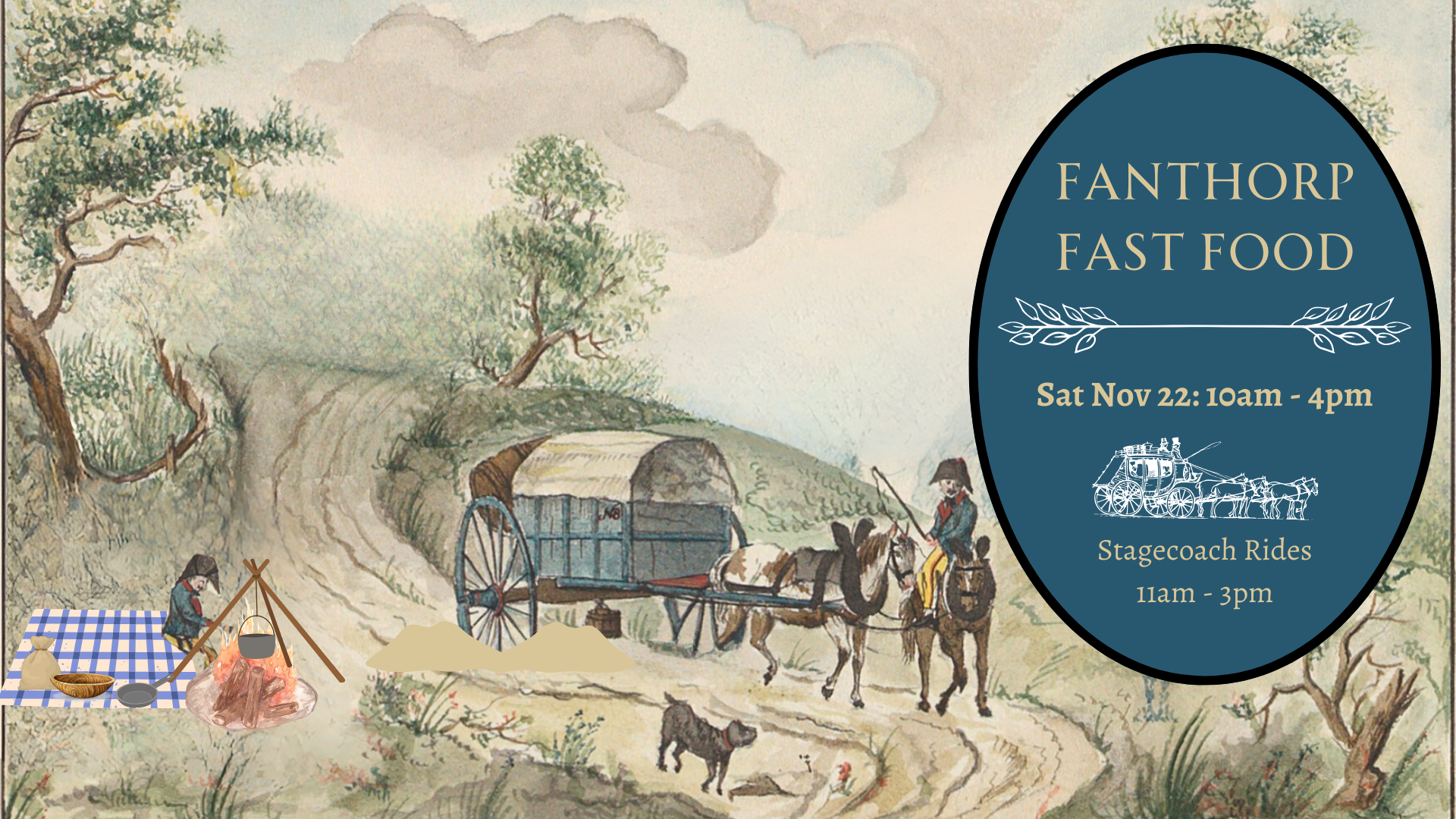 Fanthorp Fast Food & Stagecoach Ride